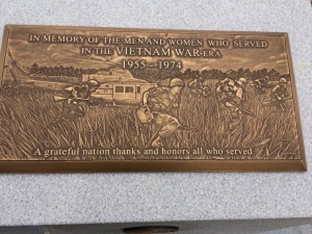 Vietnam Veterans Memorial installation, 2019